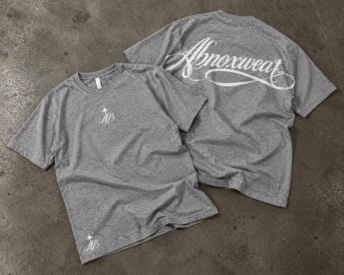 ABNOX Oversized Tee – Grey
“Built in the Dark”